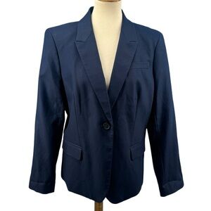 NWT J. Crew Original Schoolboy Black Blazer Size 16